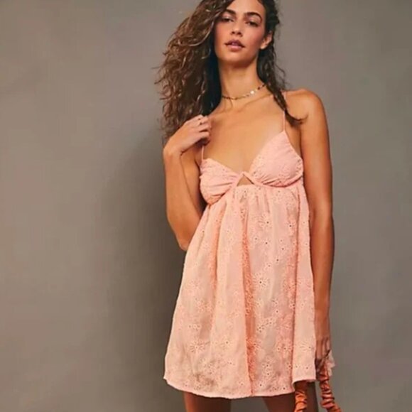 For Love & Lemons Frances Mini Dress NWT - Picture 1 of 11